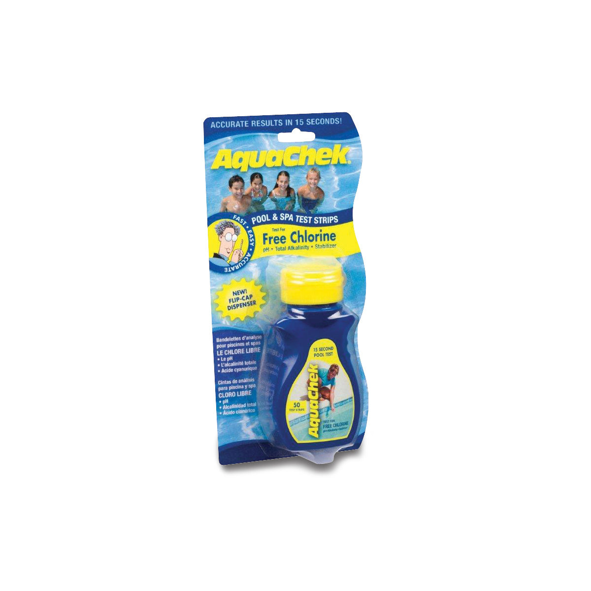 AquaCheck Test-Strip type Gul 4-in-1