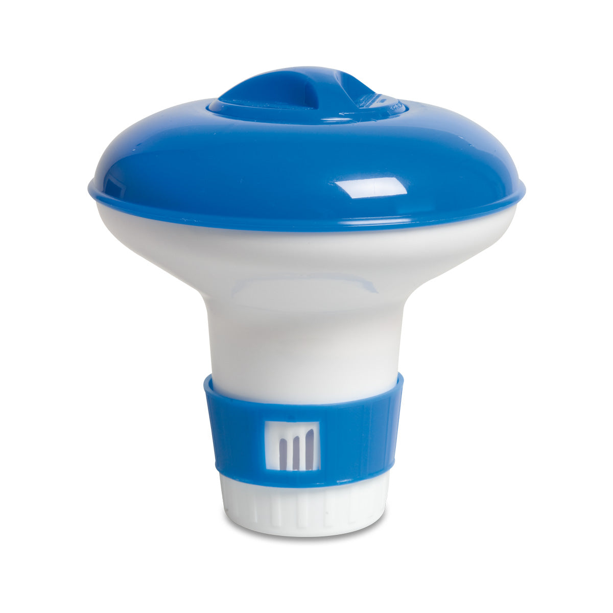 Flotide flytande kemisk dispenser i polymer