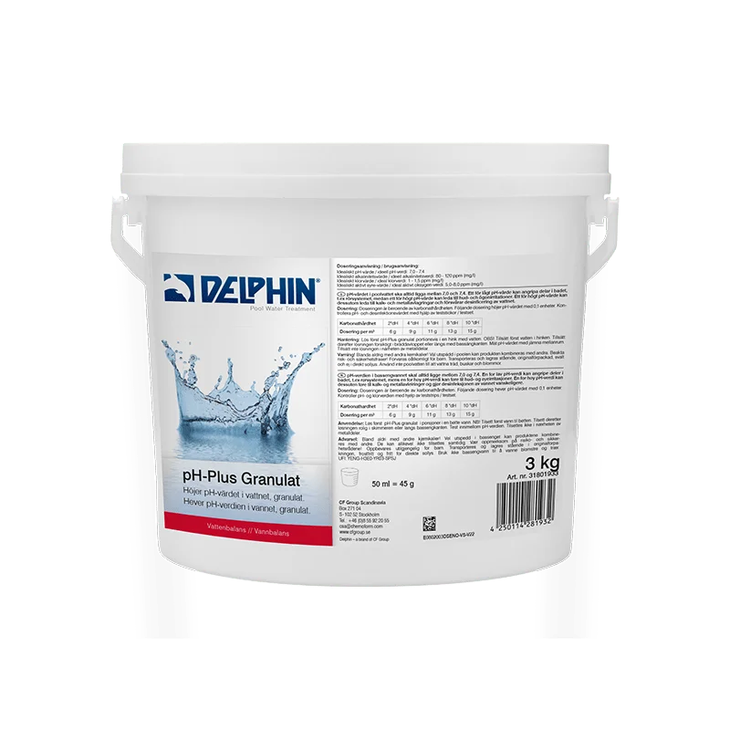 DELPHIN pH-Plus Granulat 3kg