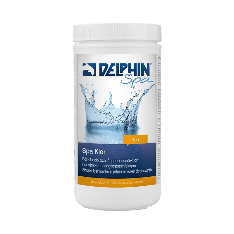 DELPHIN Spa Klor 1 kg burk