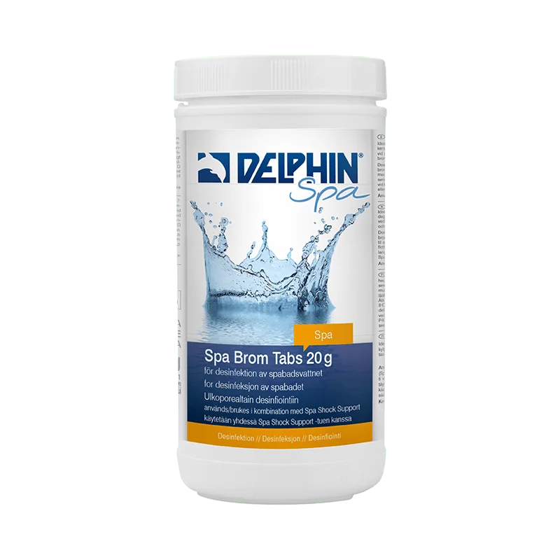 DELPHIN Spa Brom Tabs 20g 1 kg burk