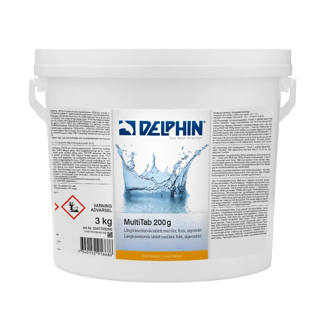 DELPHIN MulitiTab 200g 3kg