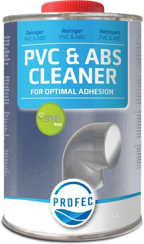 Profec PVC-lim transparent 0,25L med borste type THF-fri etikett PL/DK/SE