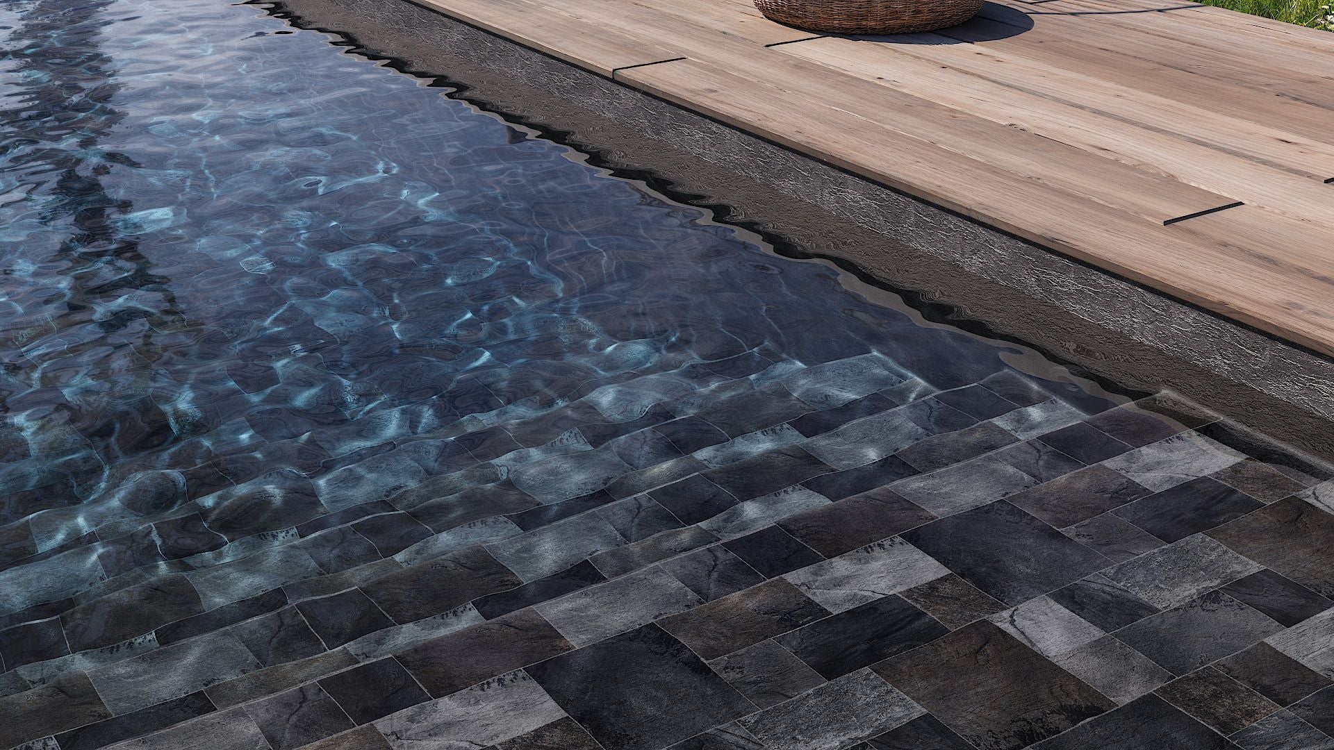 Svets liner Mix  BROWN BASALT X BLACK SLATE Tjocklek 1,8 mm
