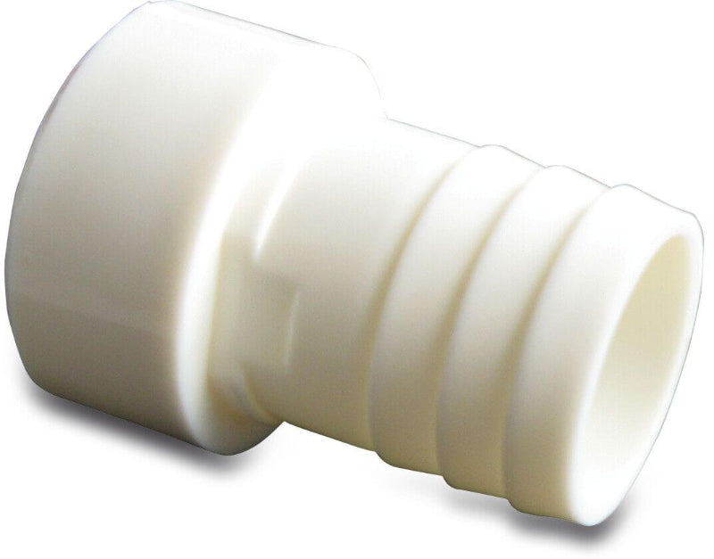 Slangstos ABS 50 mm x 38 mm koppling x slangkoppling 10bar vit